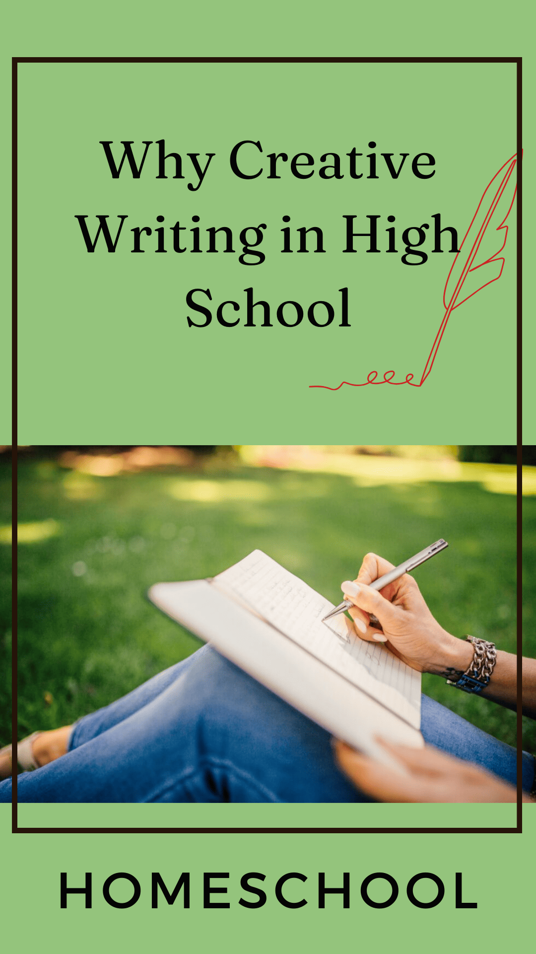 what's creative writing in high school