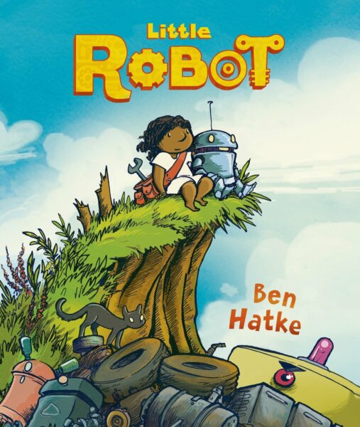 little robot picture book in catholic homeschool