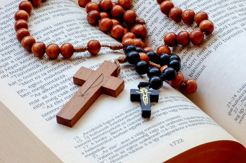 rosaries and bible