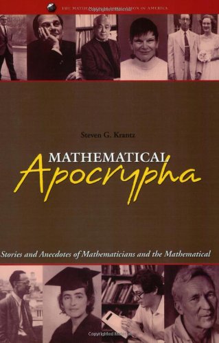Mathematical Apocrypha book cover