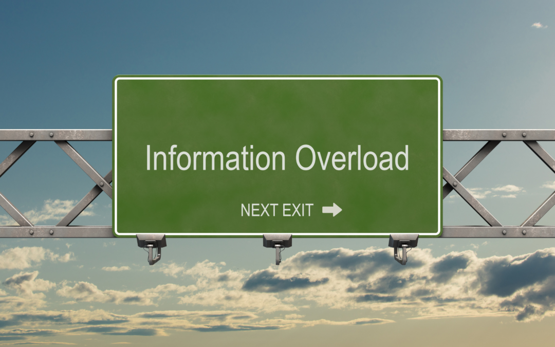 road sign: information overload
