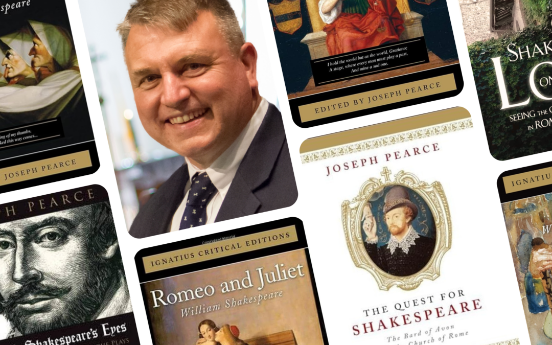 joseph pearce author shakespeare titles
