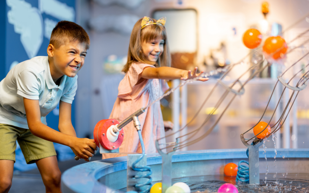 catholic homeschool kids at museum