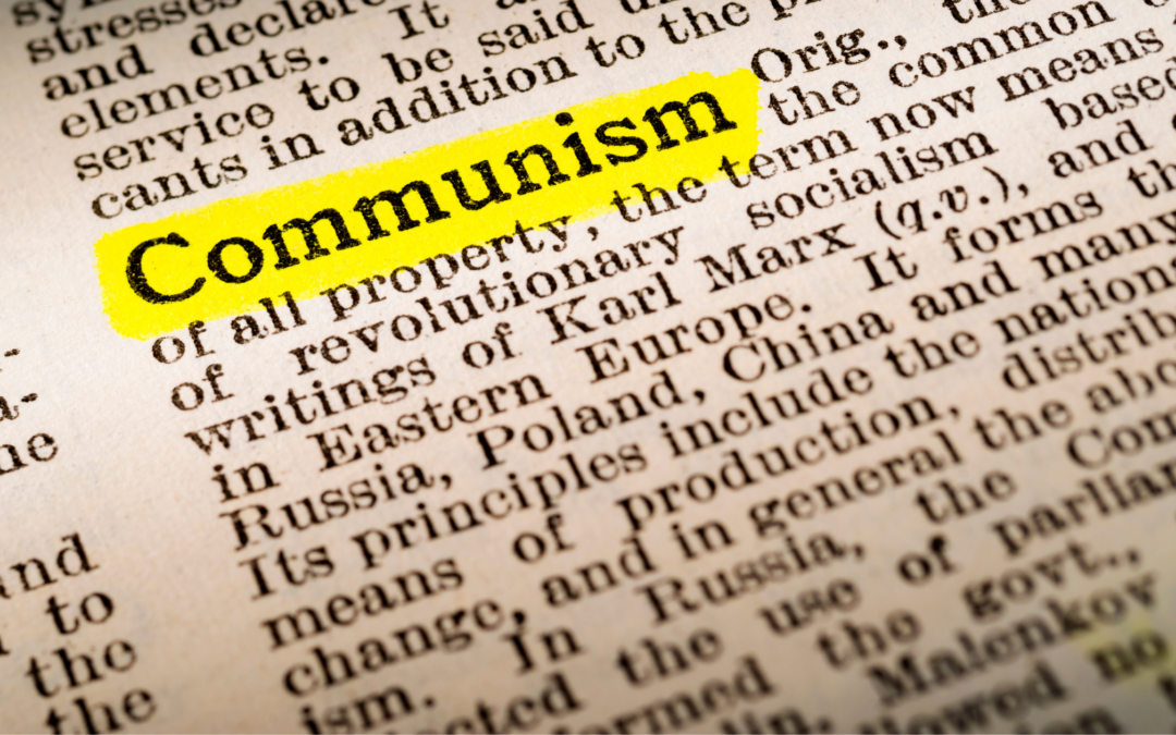 dictionary definition of communism