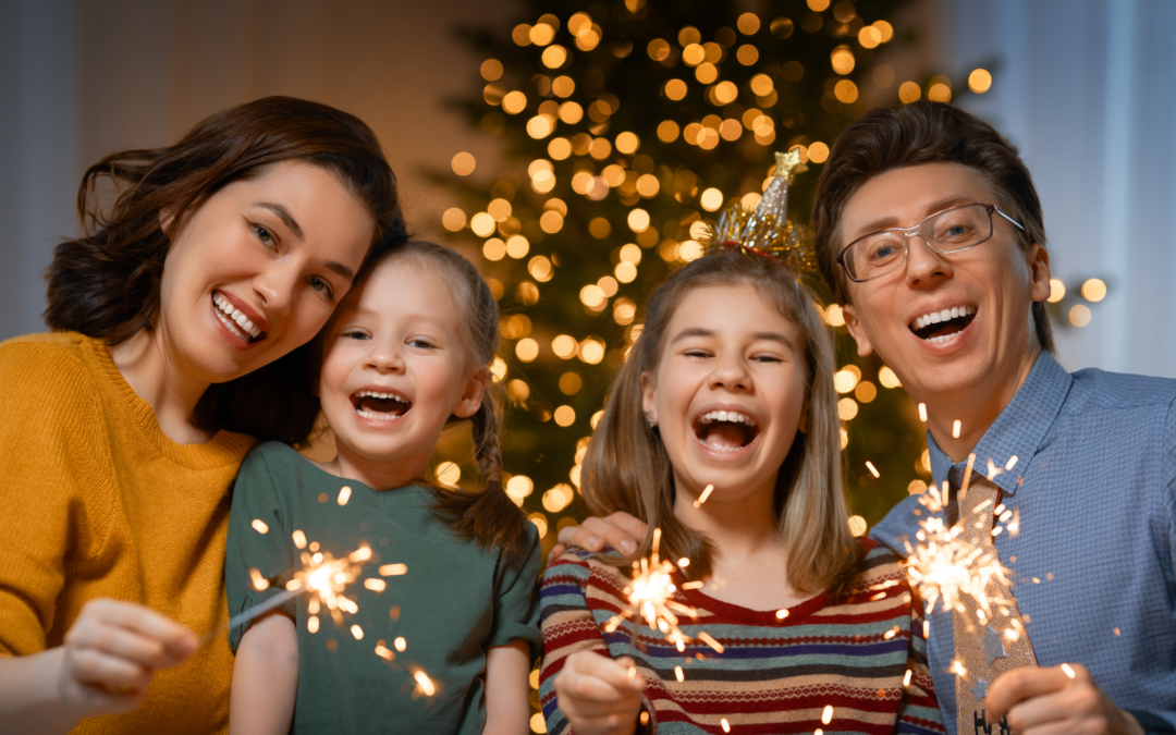 catholic homeschool family on new years