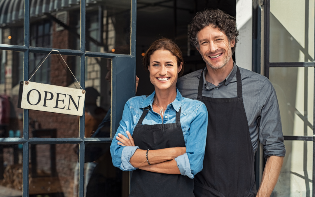 catholic husband and wife small business owners