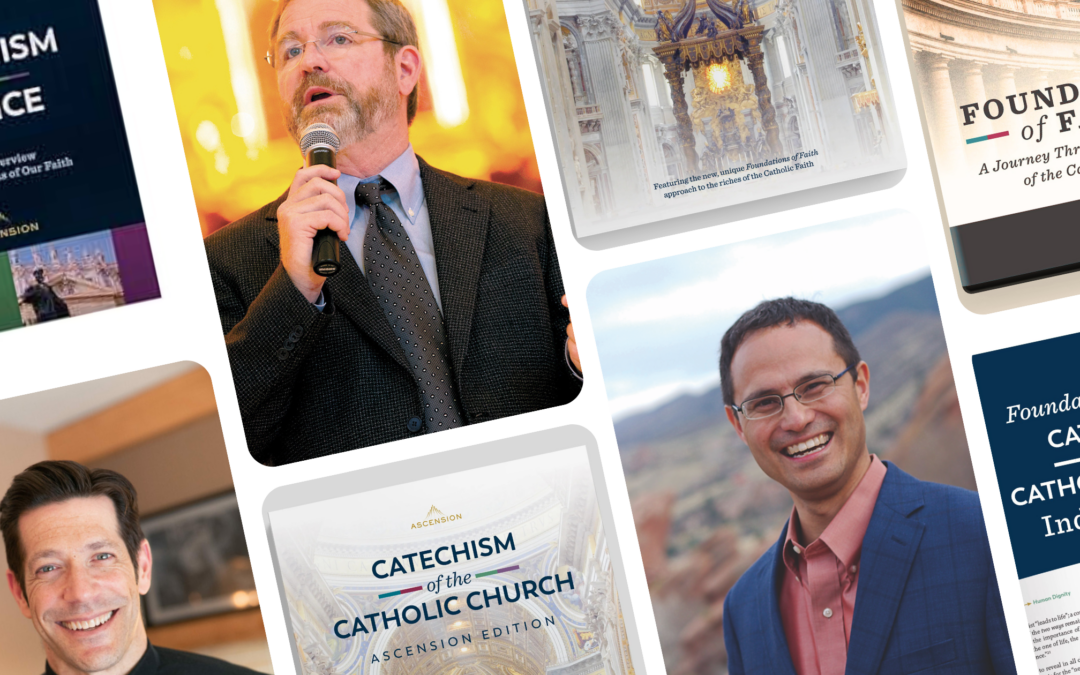 Jeff Cavins, Edward Sri, and Fr. Mike Schmitz