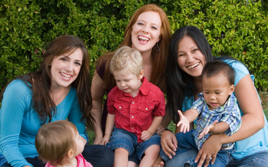 catholic homeschool moms and children