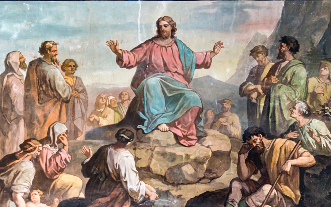 The Sermon on the Mountain by Arsène Robert 1870
