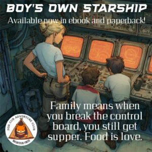Inside artwork from boys own starship