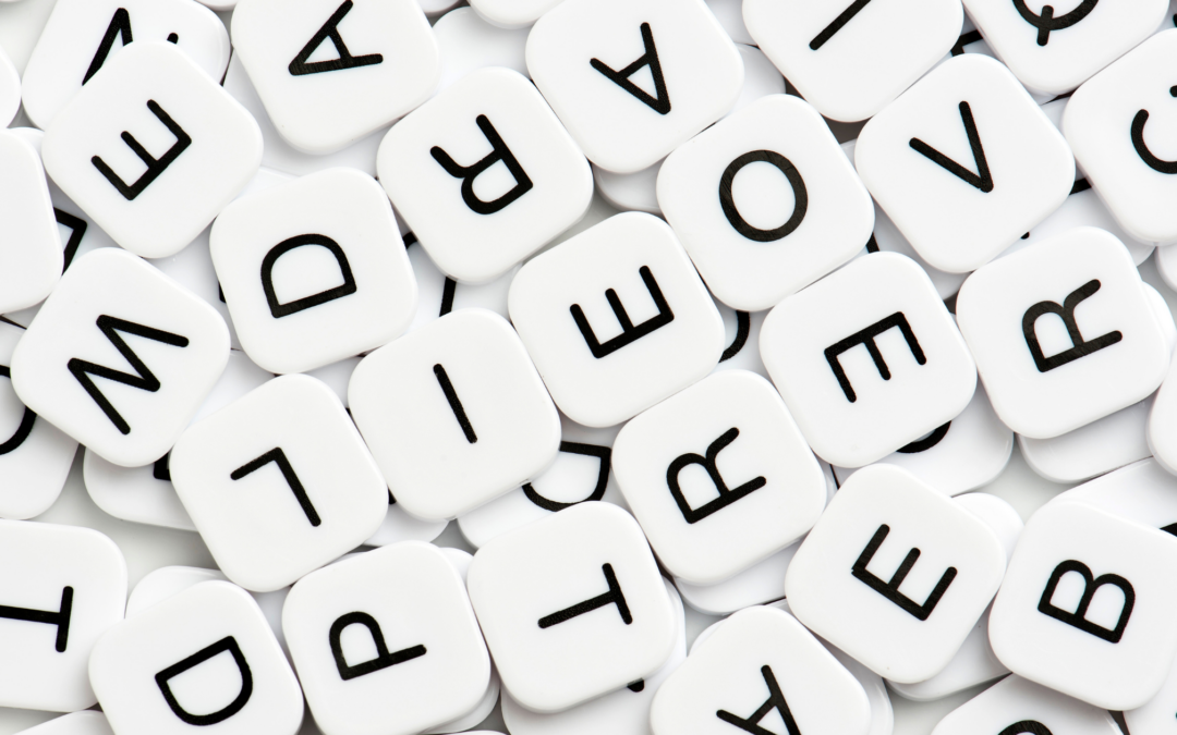 mixed up letter tiles for homeschool reading comprehension games