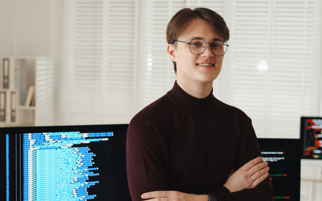 homeschool teen taking programming classes