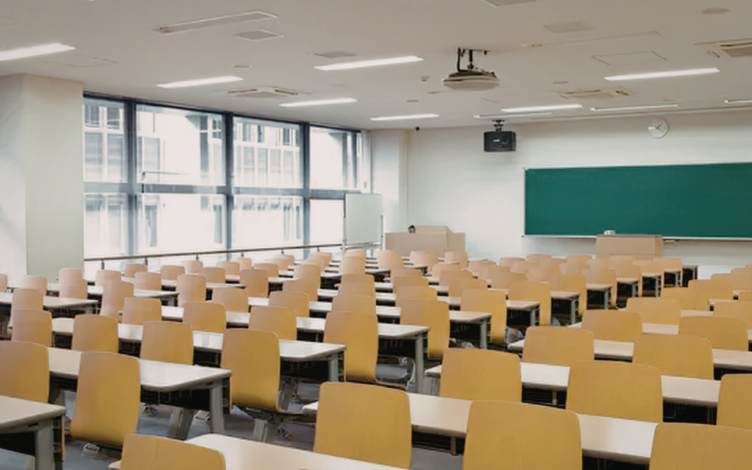 empty classroom