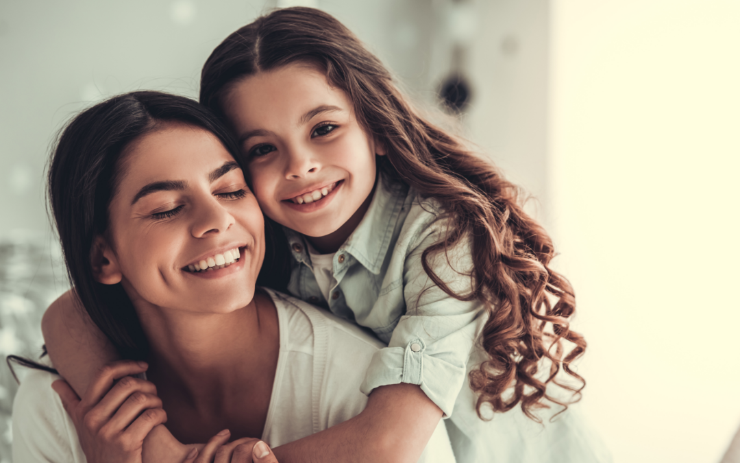 catholic homeschool mom and daughter