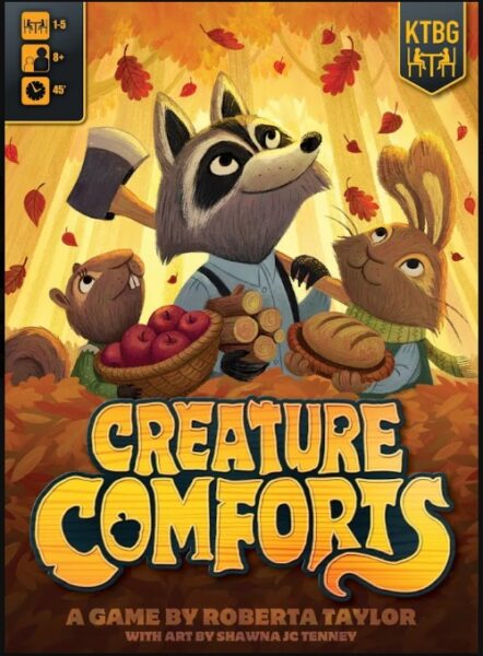 Creature Comforts board game for homeschoolers